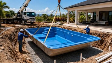 Fiberglass and Prefabricated Pool Installation in Liberia